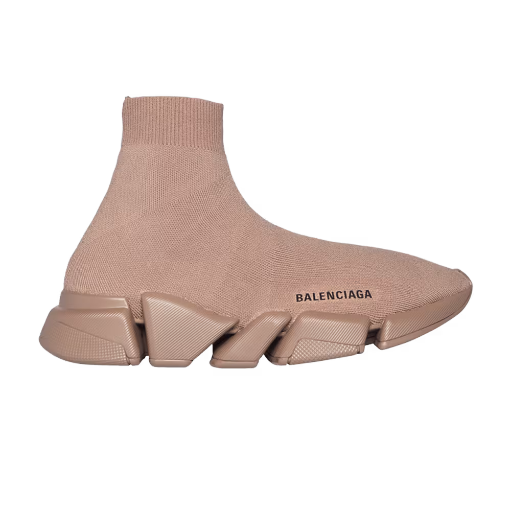 Balenciaga Speed 2.0 Sneaker Dark Beige