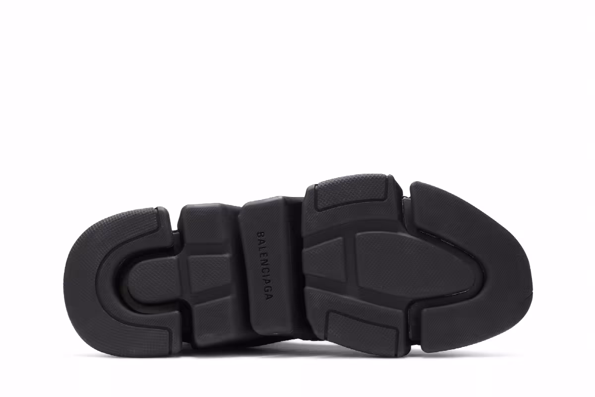 Balenciaga Speed 2.0 Lace-Up Sneaker Black, view 5