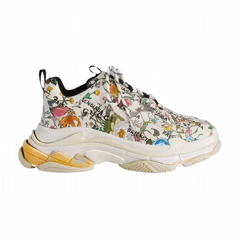 Gucci x Balenciaga Triple S Sneaker 'The Hacker Project - Floral'