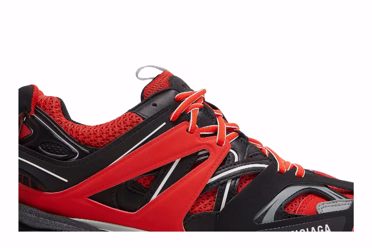 Balenciaga Track Sneaker Red Black, view 3