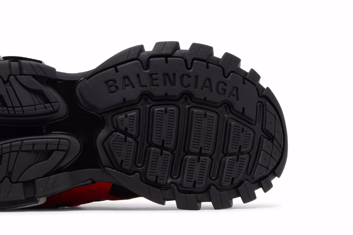 Balenciaga Track Sneaker Red Black, view 6