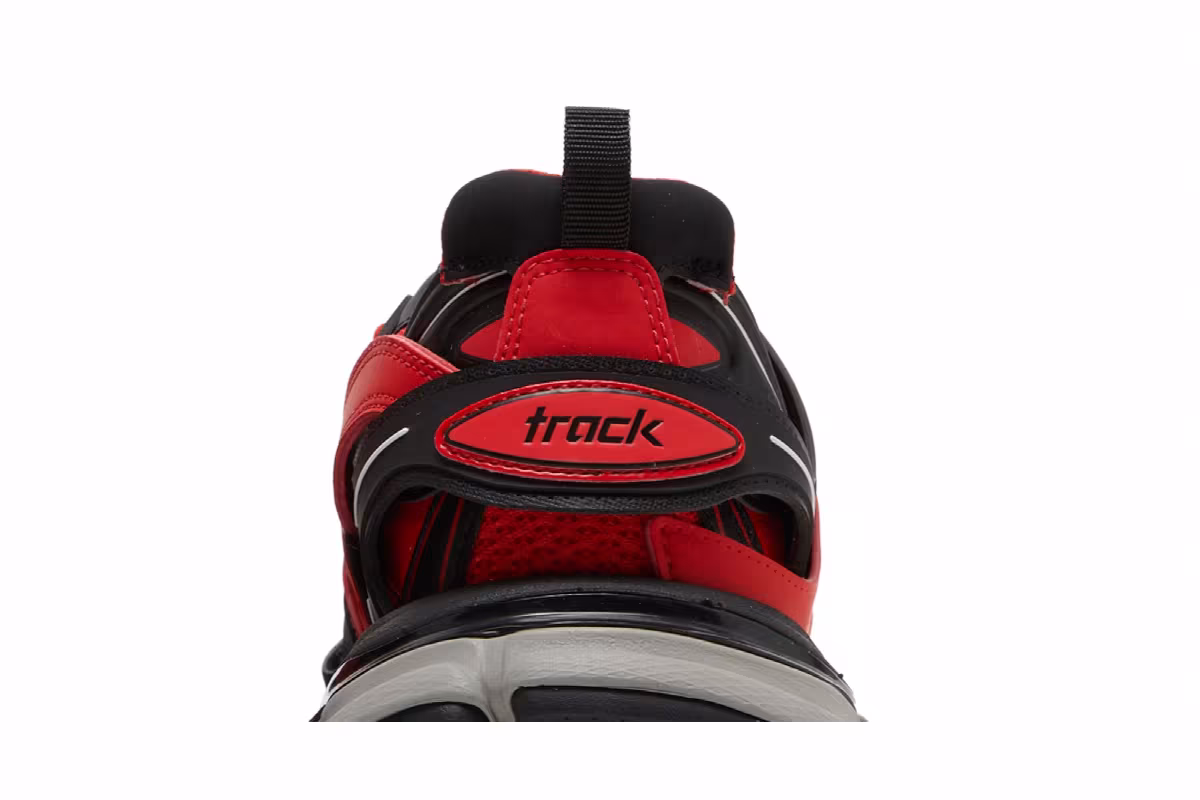 Balenciaga Track Sneaker Red Black, view 8