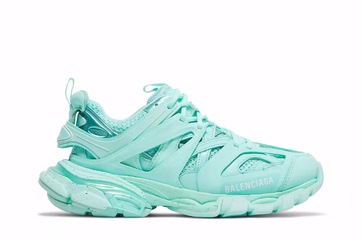 Balenciaga Women's Track Sneaker Mint, view 2