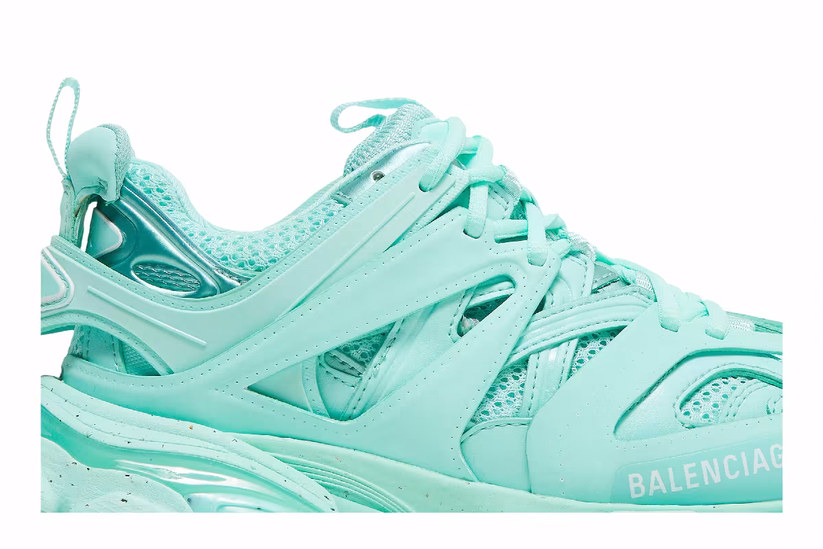 Balenciaga Women's Track Sneaker Mint, view 3