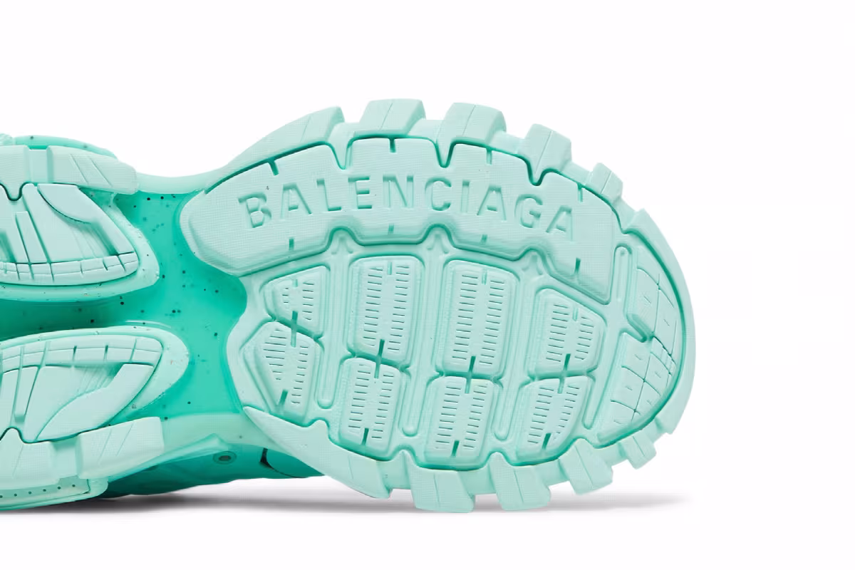 Balenciaga Women's Track Sneaker Mint, view 6