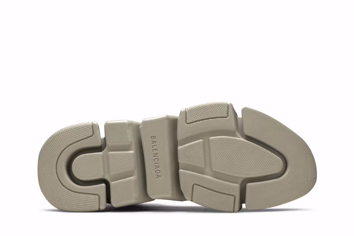 Balenciaga Speed 2.0 Sneaker Allover Logo - Sand, view 5