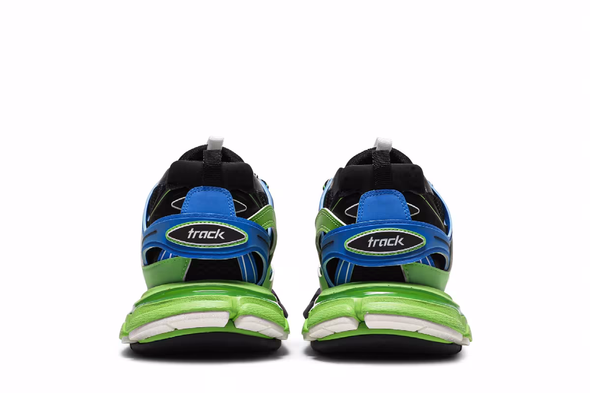Balenciaga Track Sneaker Blue Green, view 7