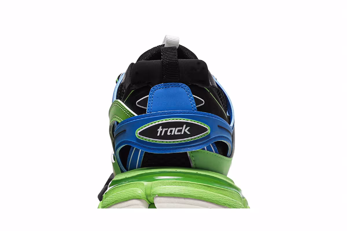 Balenciaga Track Sneaker Blue Green, view 8