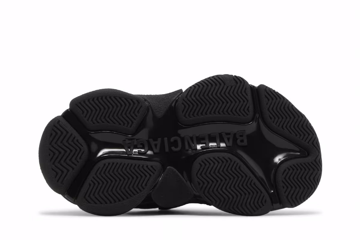 Balenciaga Triple S Sneaker Kids Black, view 5