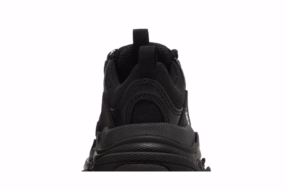 Balenciaga Triple S Sneaker Kids Black, view 8