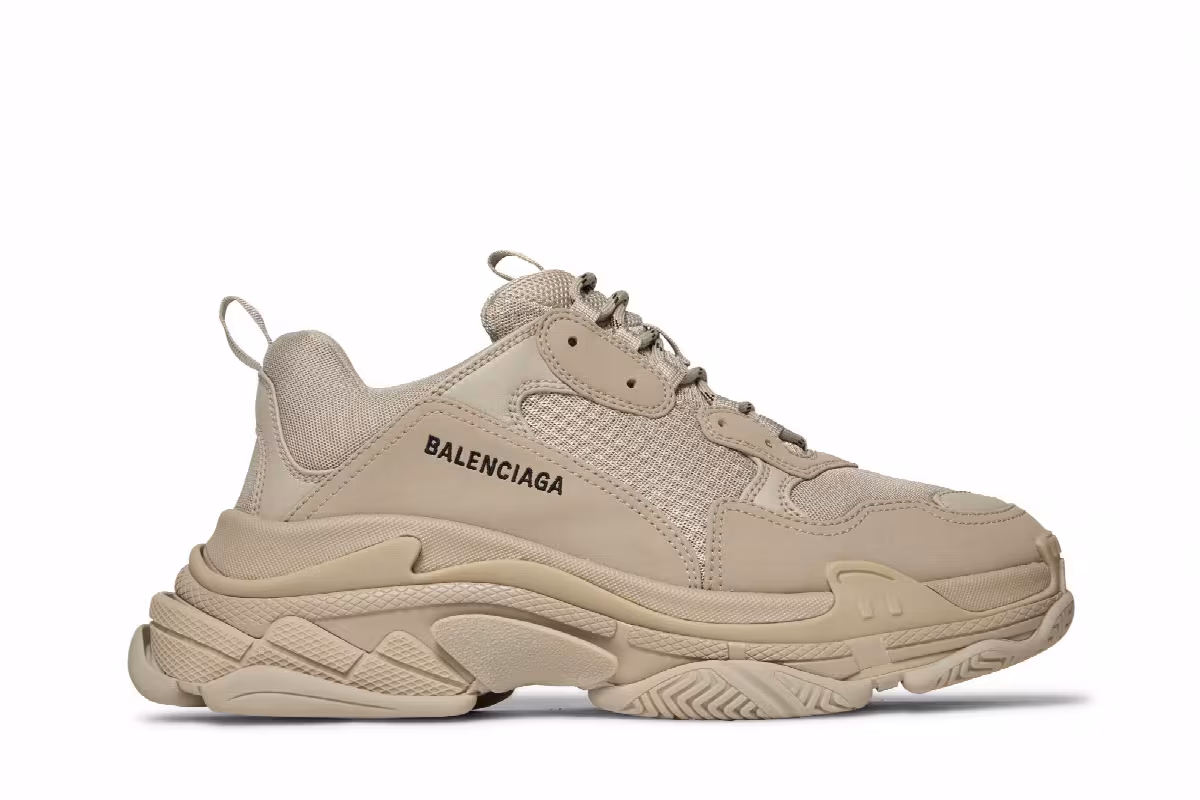 Balenciaga Triple S Sneaker Beige, view 2