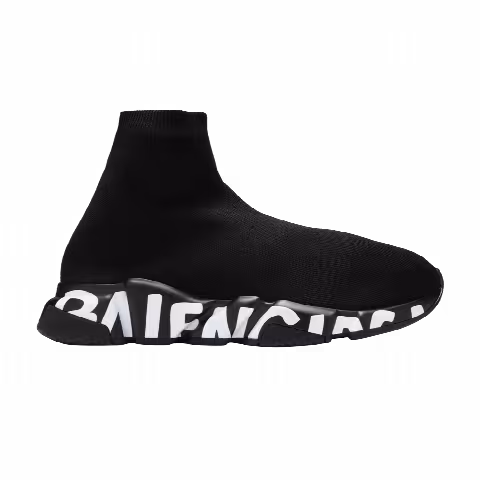Balenciaga Speed Sneaker 'Midsole Graffiti - Black White'