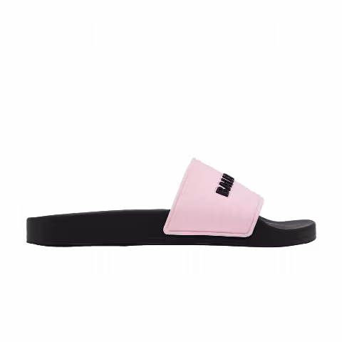 Balenciaga Wmns Pool Slides 'Pink Black'