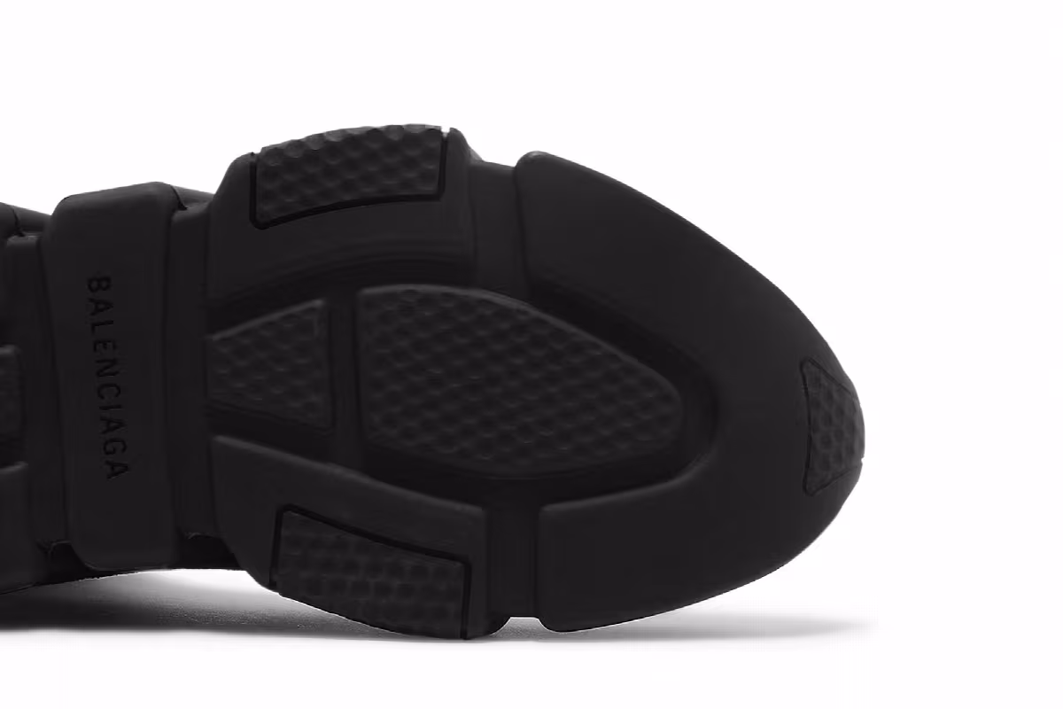 Balenciaga Women's Speed Recycled Sneaker Black, view 6