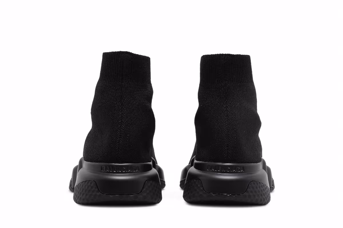 Balenciaga Women's Speed Recycled Sneaker Black, view 7