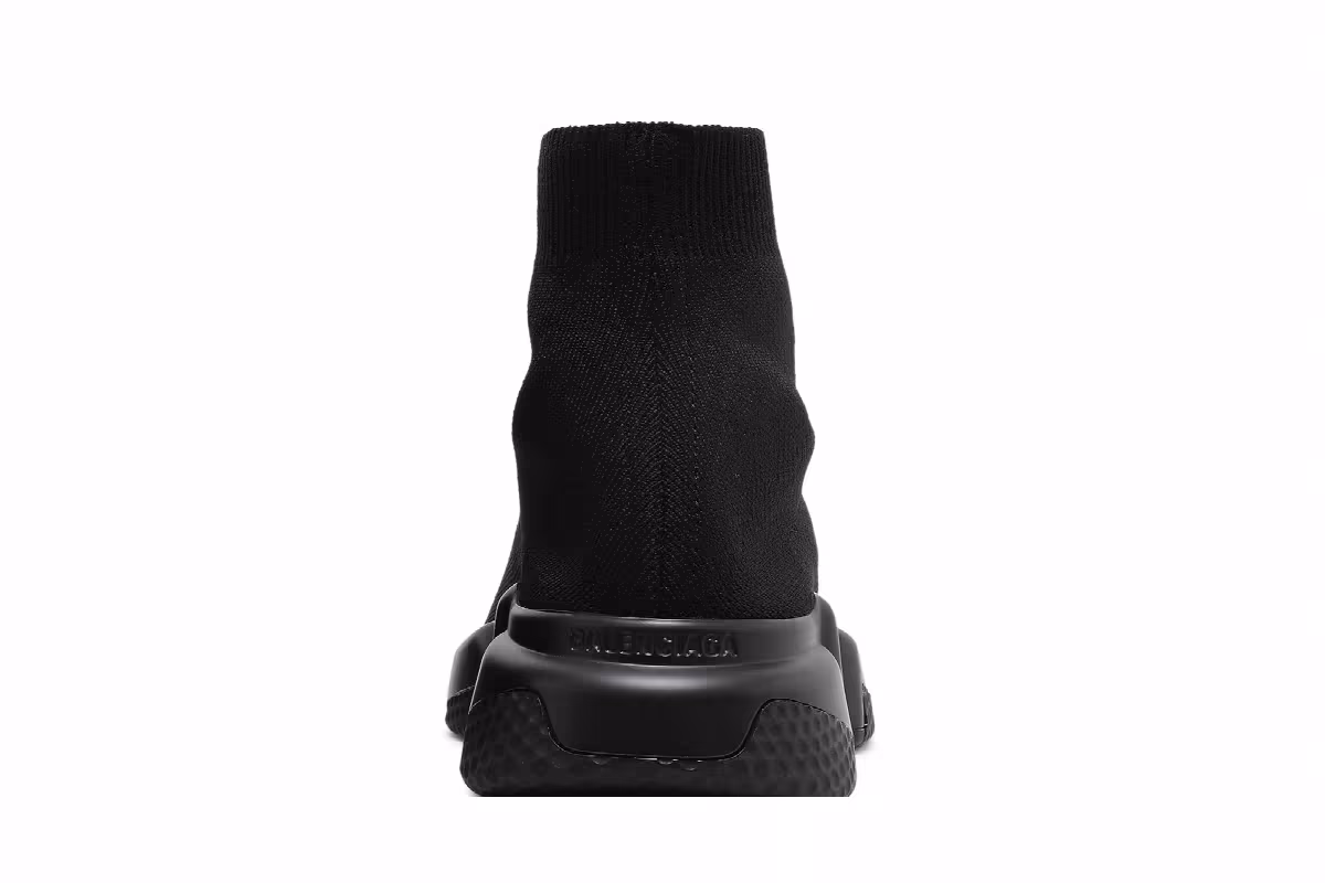 Balenciaga Women's Speed Recycled Sneaker Black, view 8
