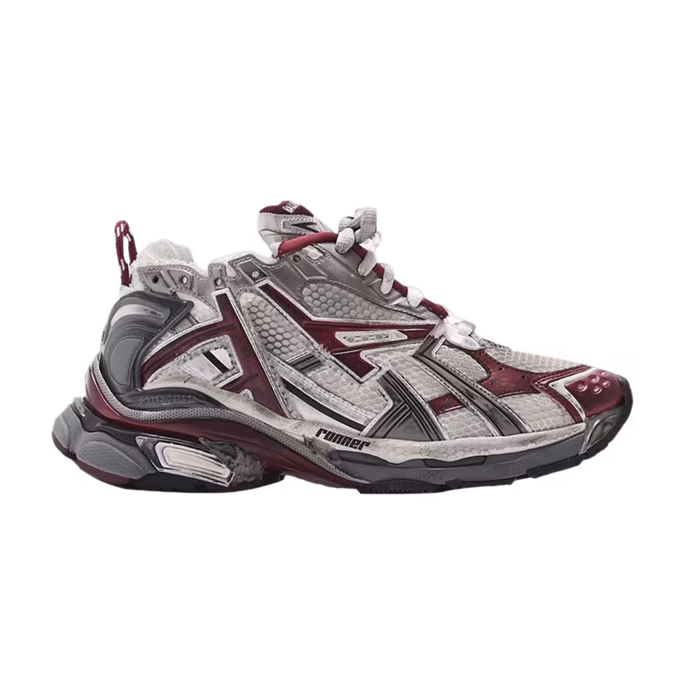 Kith x Balenciaga Runner White Burgundy