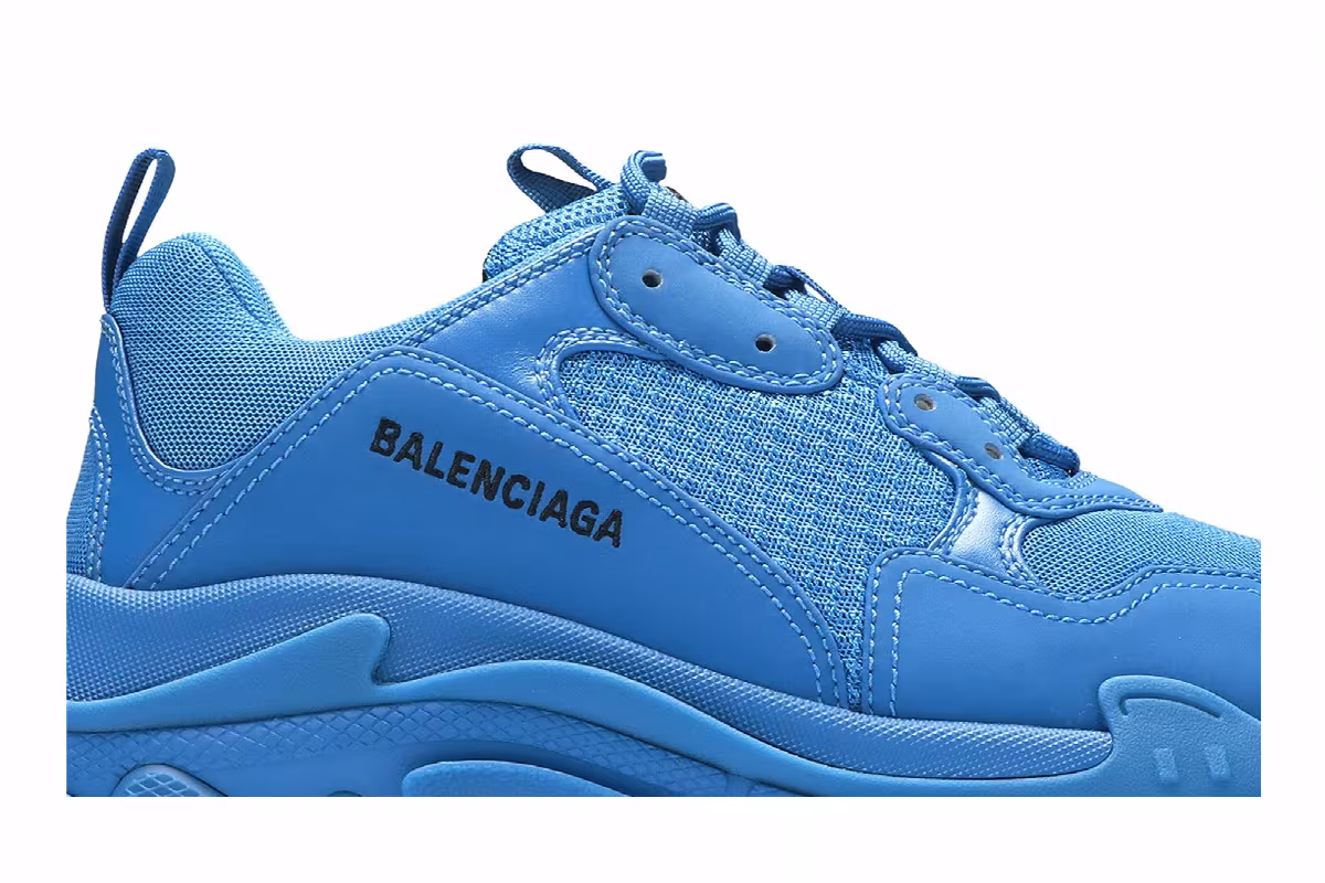 Balenciaga Triple S Sneaker Blue, view 3