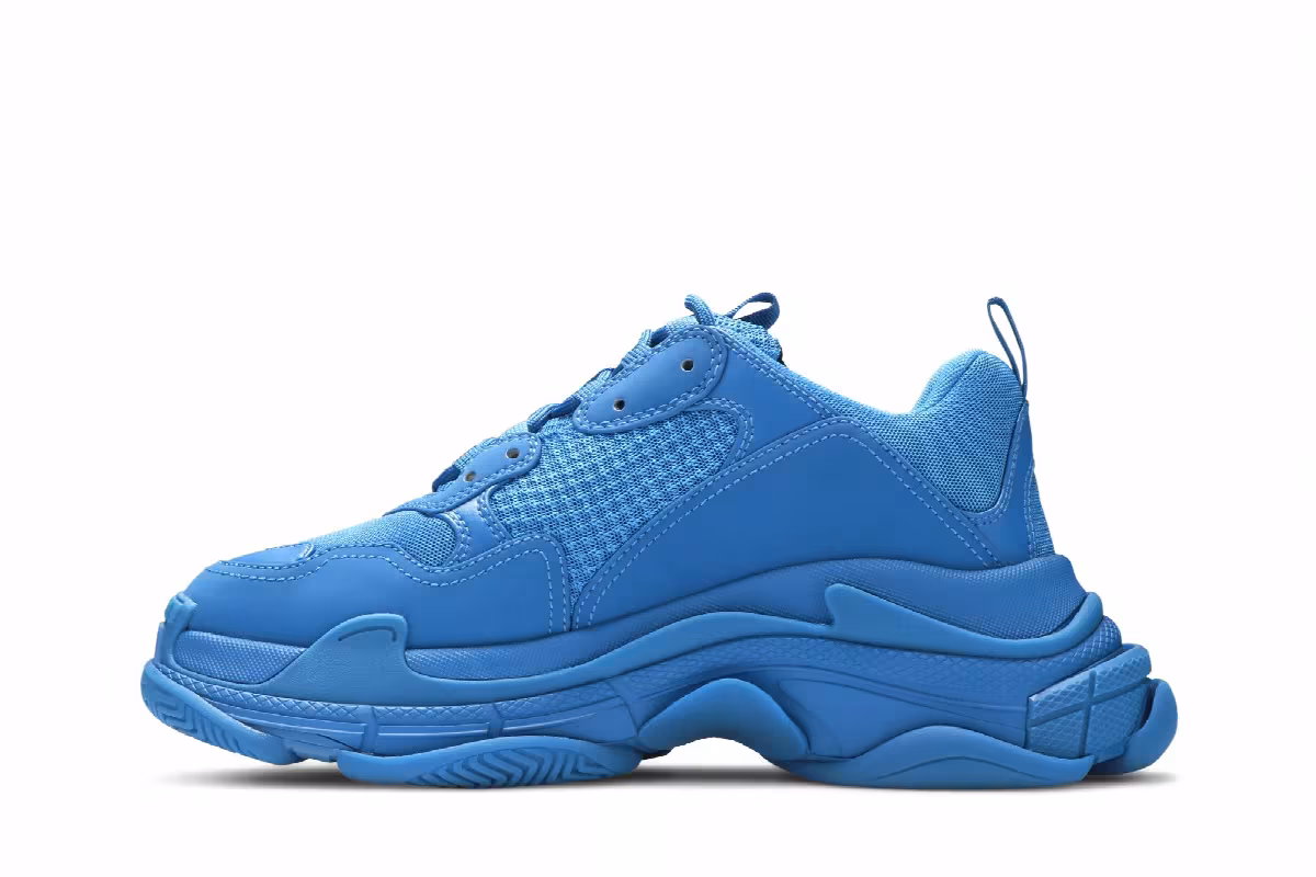 Balenciaga Triple S Sneaker Blue, view 4