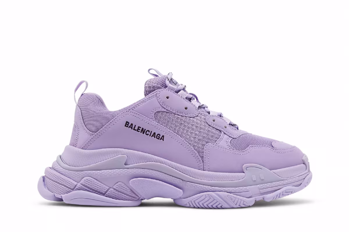 Balenciaga Triple S Sneaker Purple, view 2