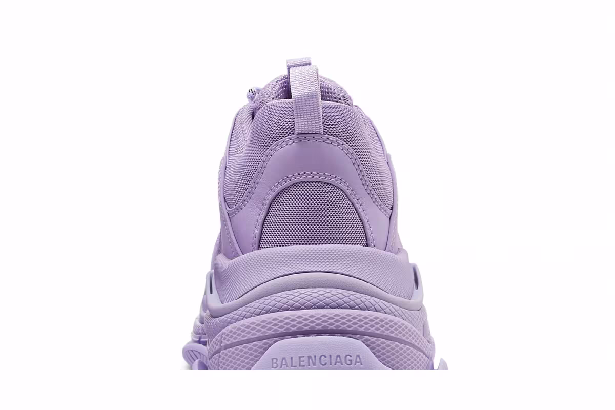 Balenciaga Triple S Sneaker Purple, view 8