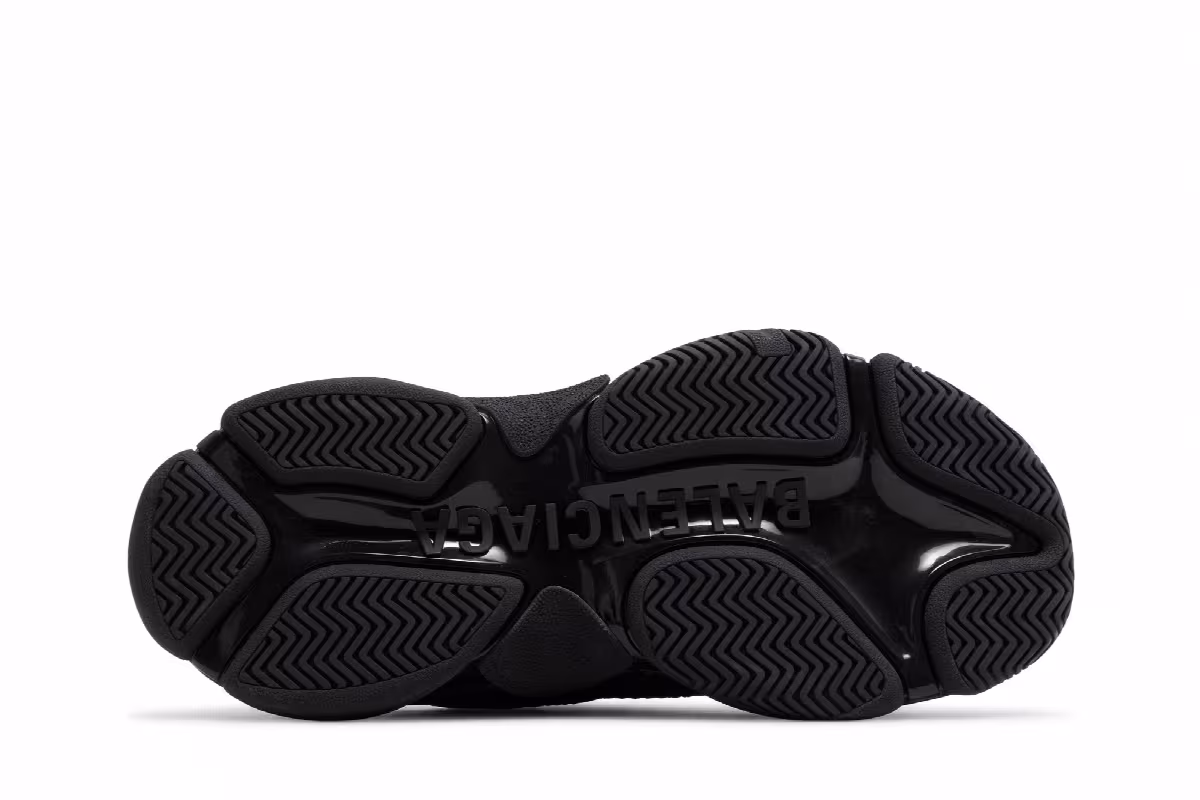 Balenciaga Women's Triple S Black, view 5