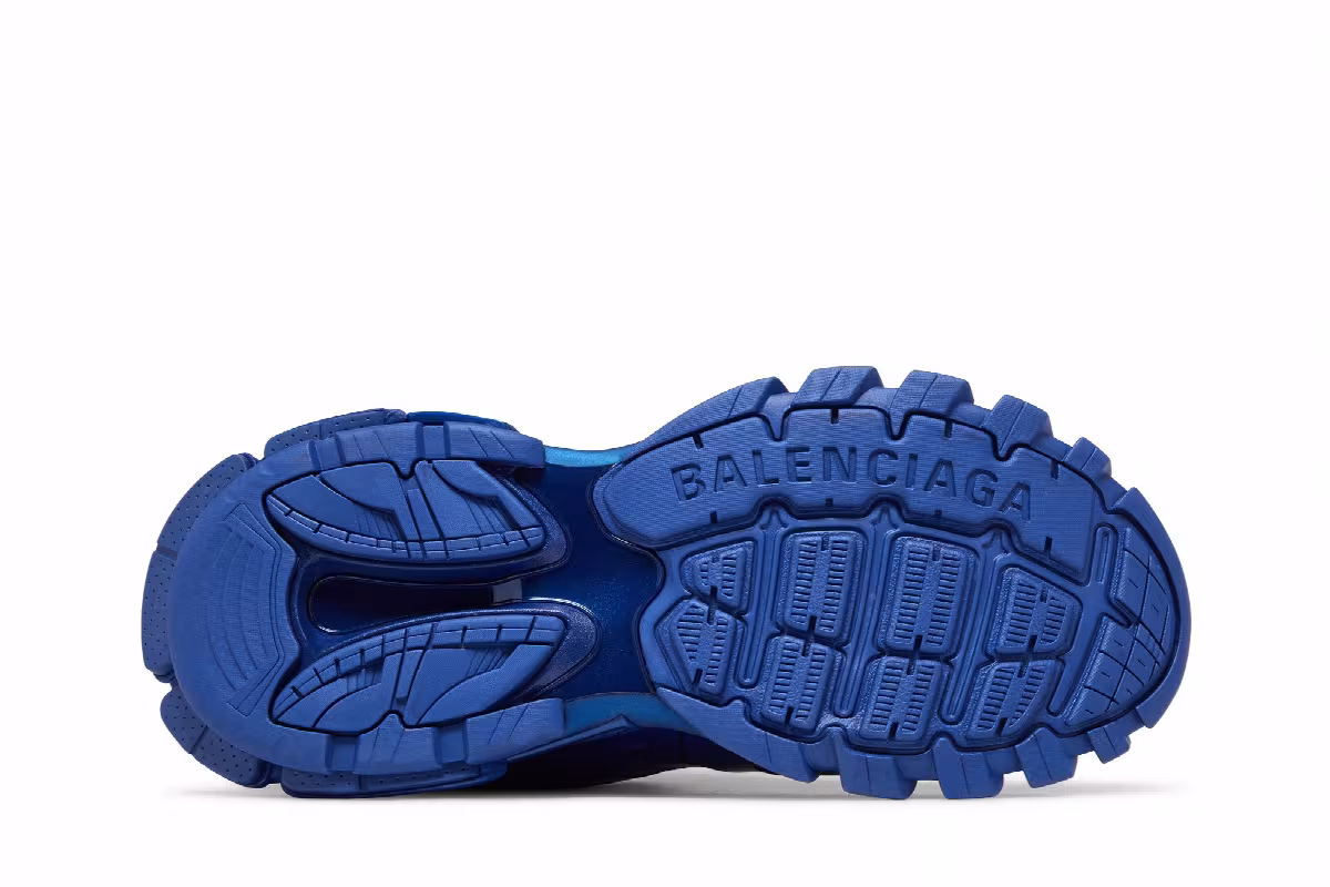 Balenciaga Track Sneaker Metallic Indigo, view 5