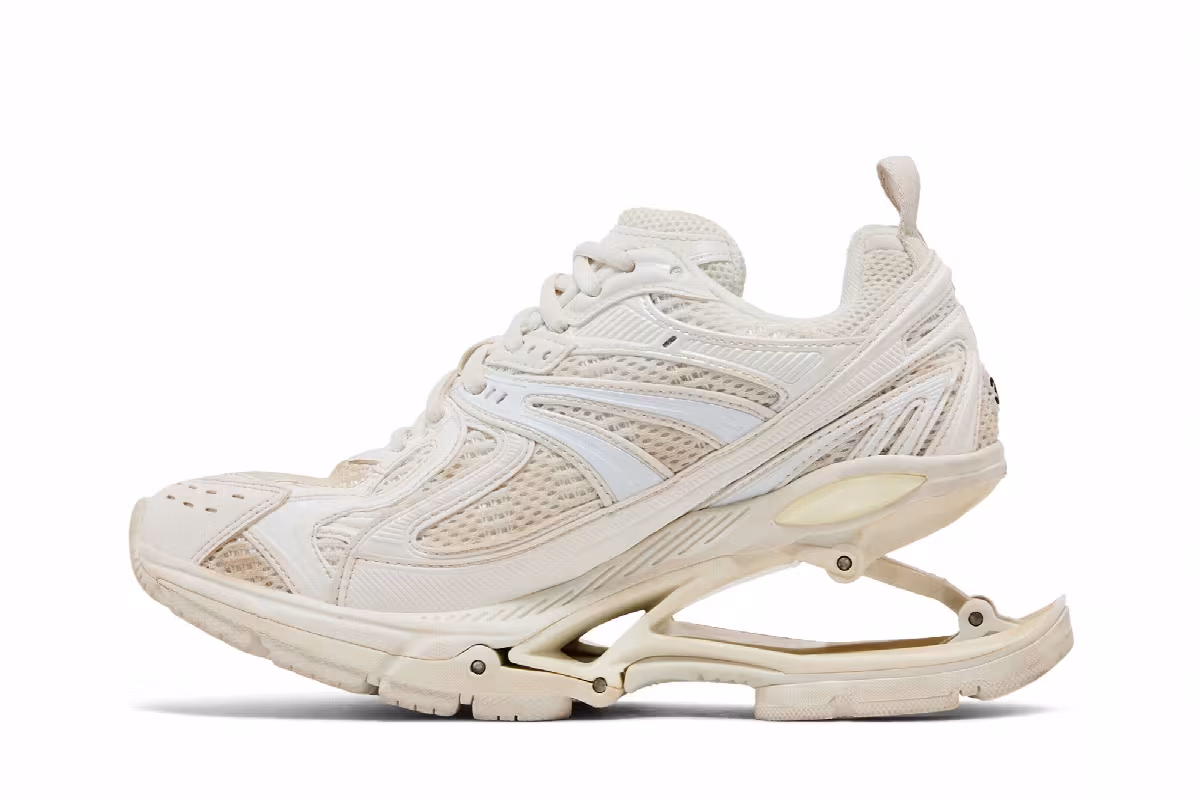 Balenciaga Women's X-Pander White, view 4