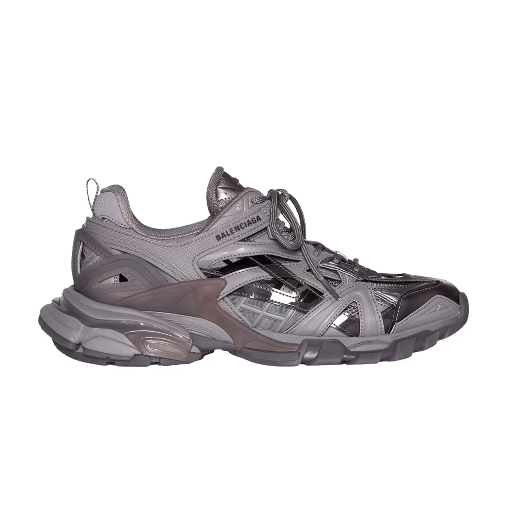 Balenciaga Track.2 Sneaker Clear Sole - Grey