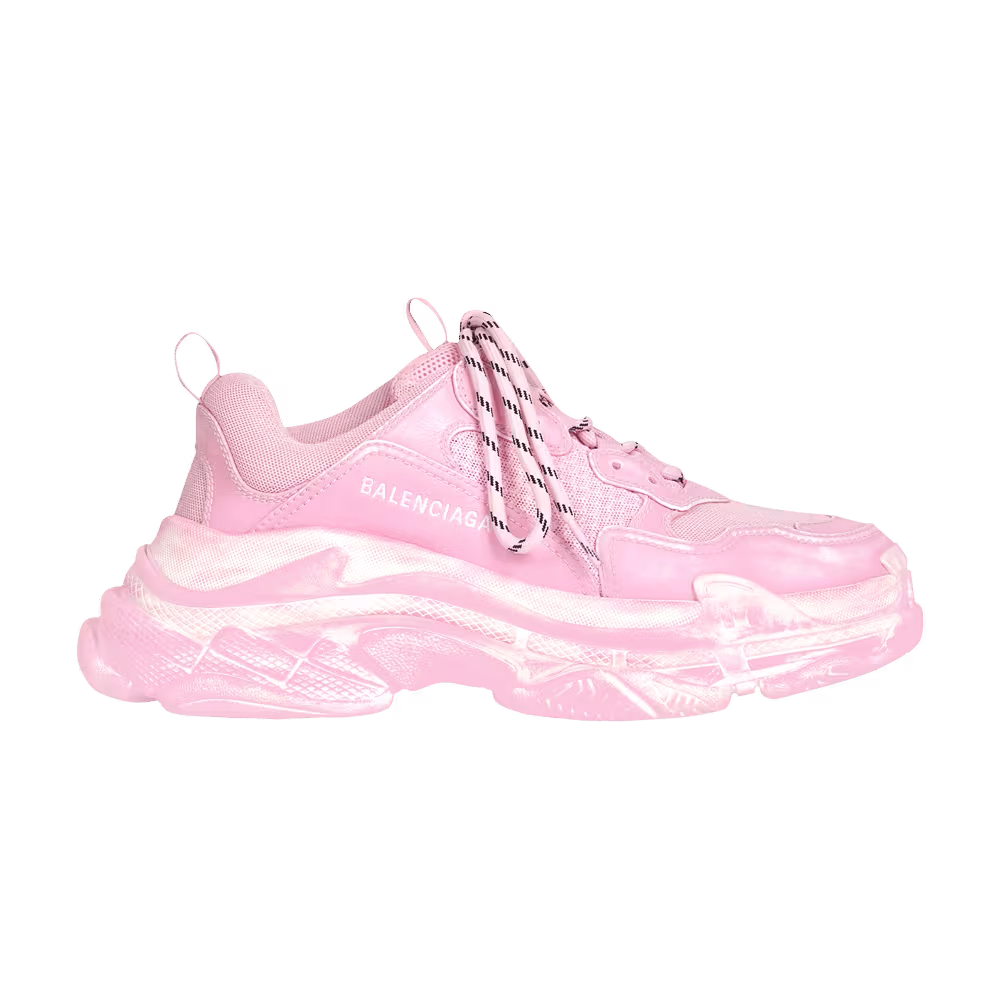 Balenciaga Women's Triple S Sneaker Faded Pink