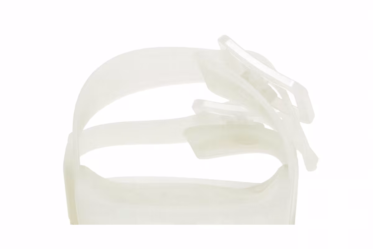 Balenciaga Women's Mallorca Sandal White, view 8