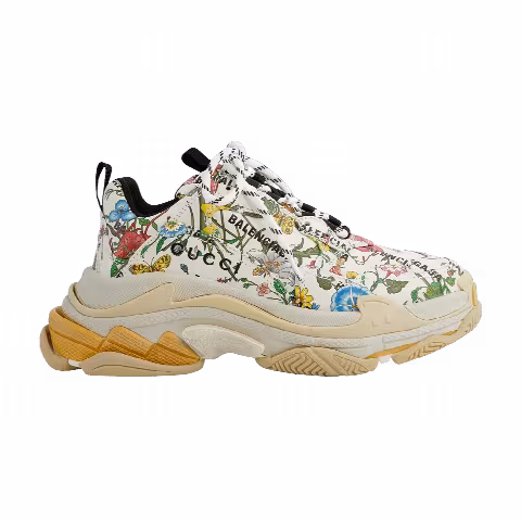 Gucci x Balenciaga Wmns Triple S Sneaker 'The Hacker Project - Floral'
