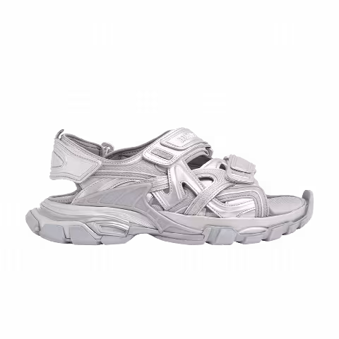 Balenciaga Track Sandal 'Silver Metallic'