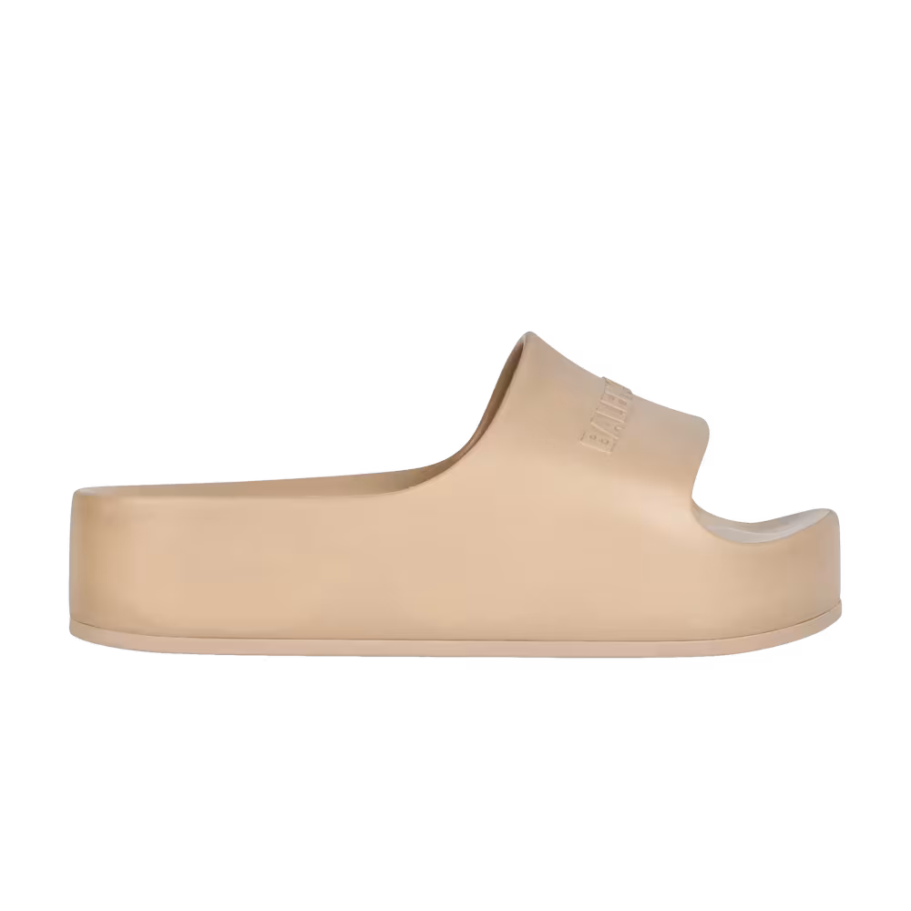 Balenciaga Women's Chunky Slides Brown