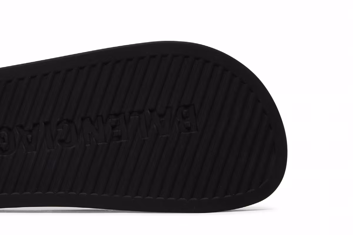 Balenciaga Women's Chunky Slides Black, view 6