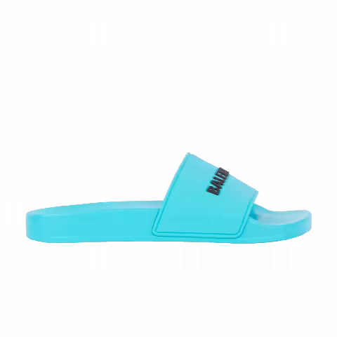 Balenciaga Wmns Pool Slides 'Blue'
