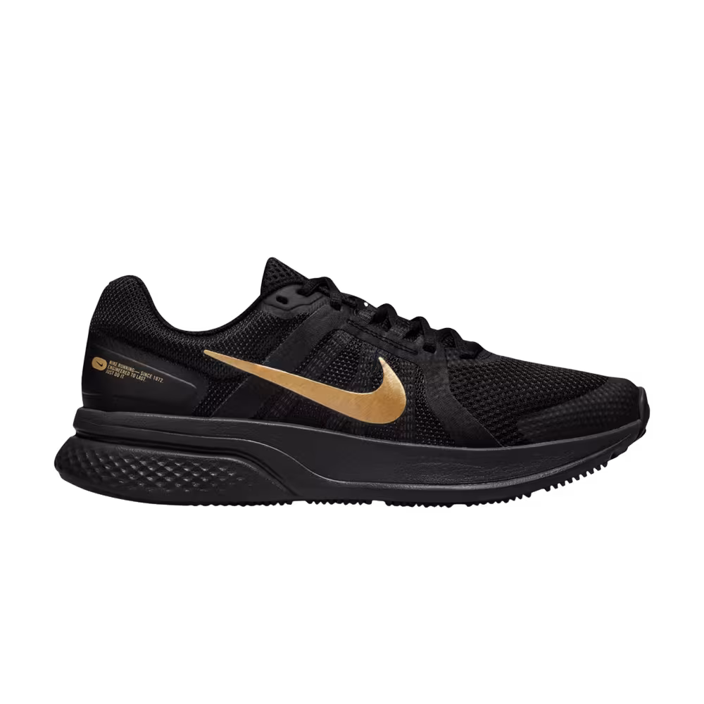 Nike Run Swift 2 Black Metallic Gold