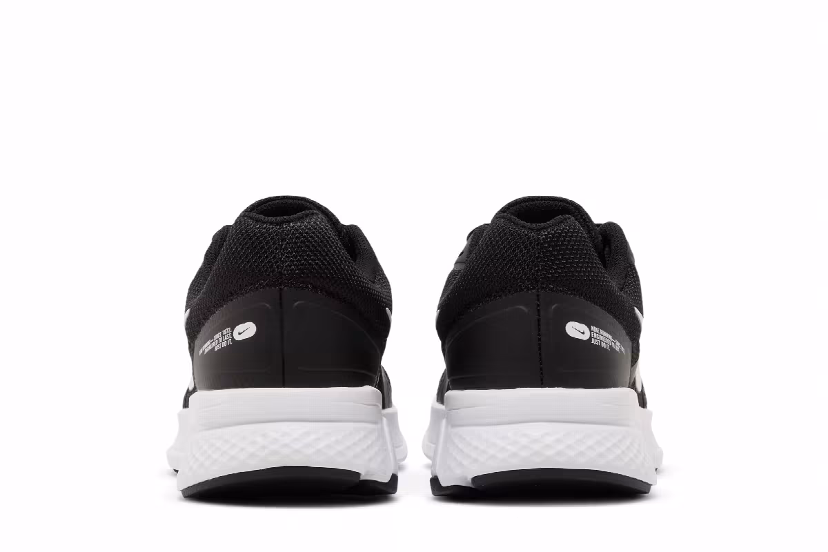 Nike Run Swift 2 Black White, view 7