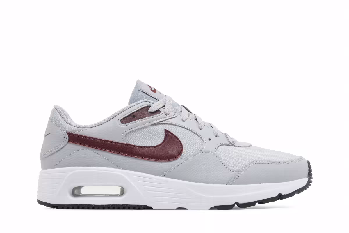Nike Air Max SC Wolf Grey Dark Team Red, view 2