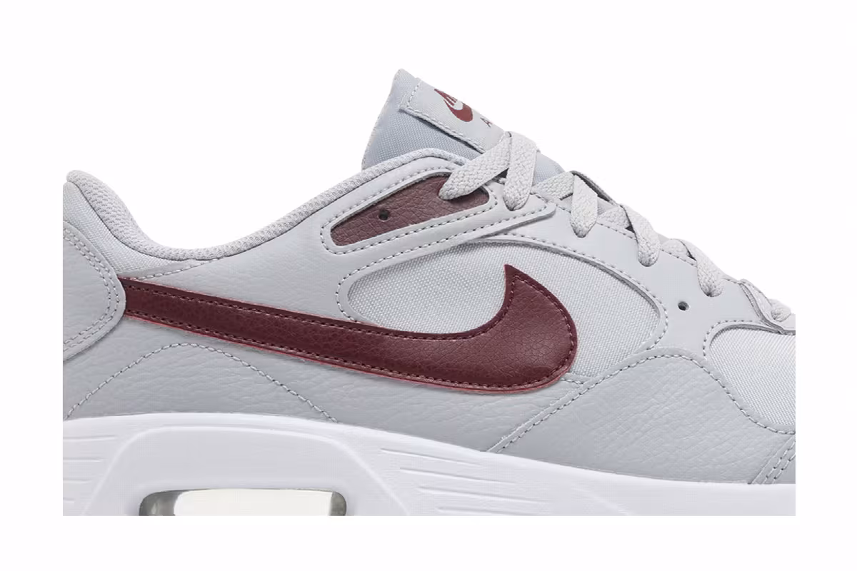 Nike Air Max SC Wolf Grey Dark Team Red, view 3