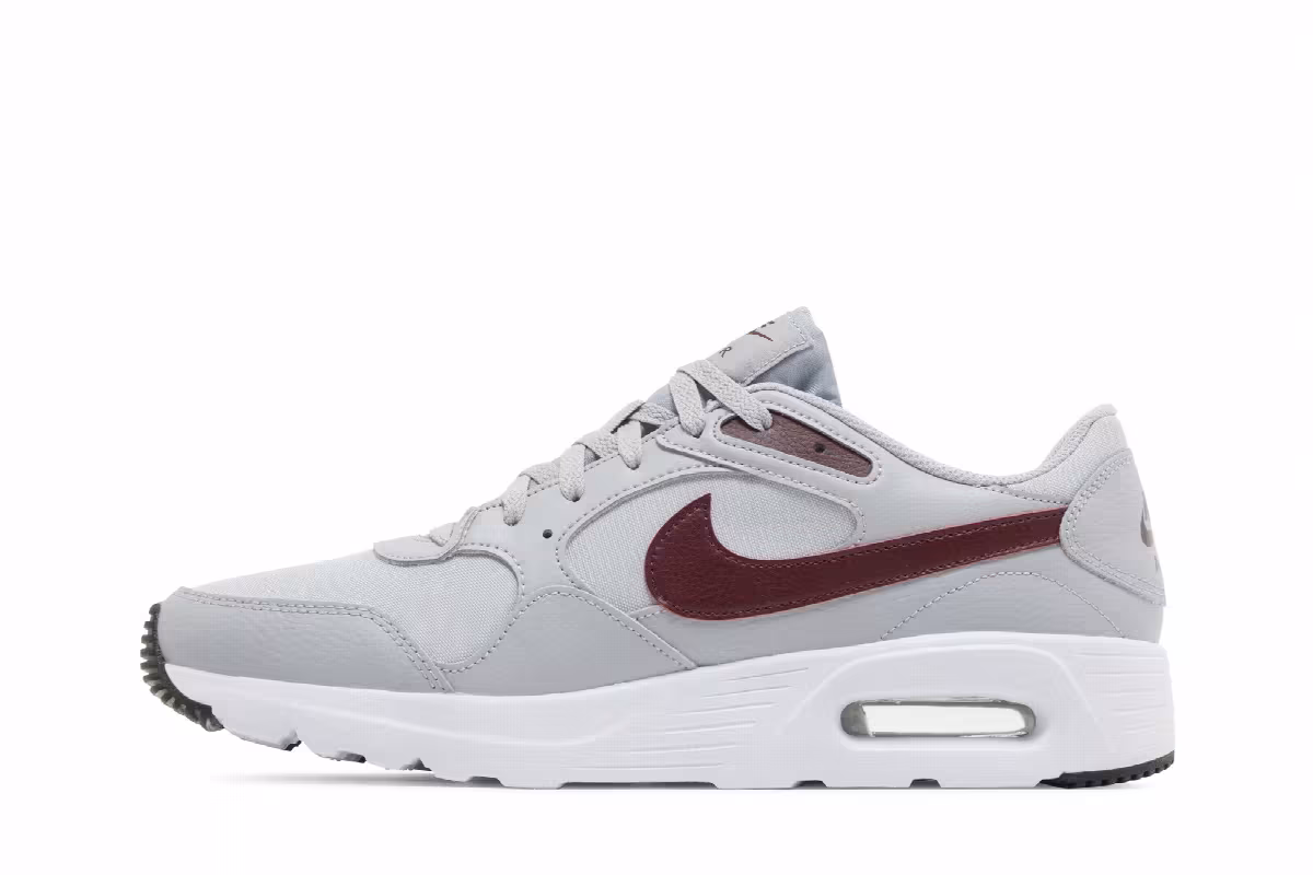 Nike Air Max SC Wolf Grey Dark Team Red, view 4