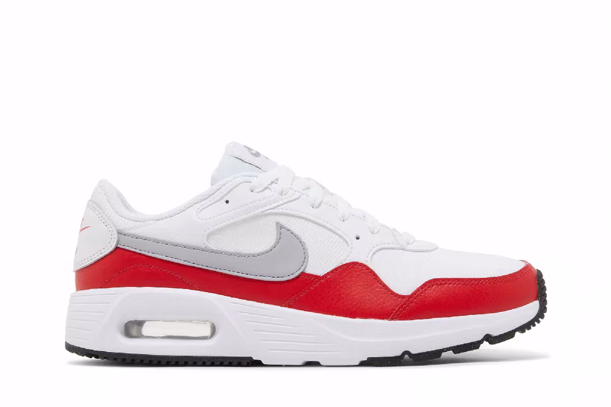 Nike Air Max SC White University Red, view 2