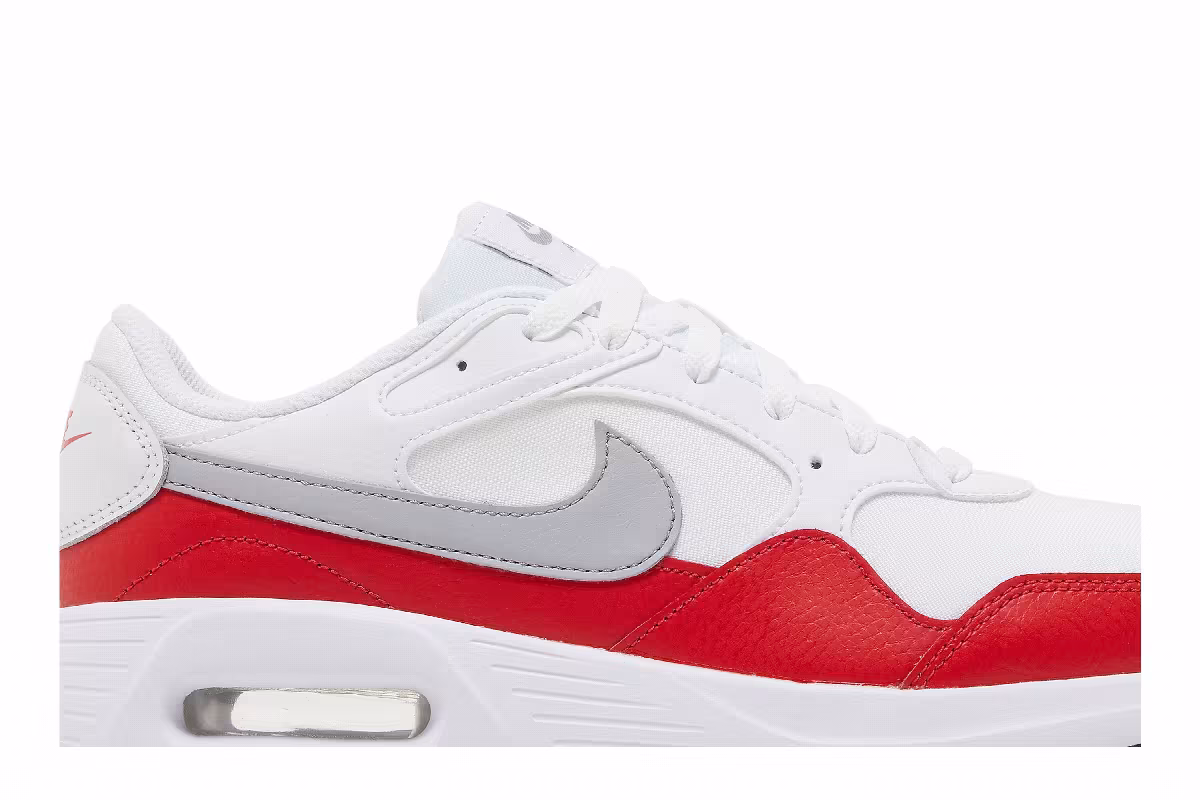 Nike Air Max SC White University Red, view 3