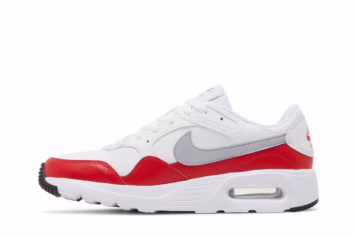 Nike Air Max SC White University Red, view 4