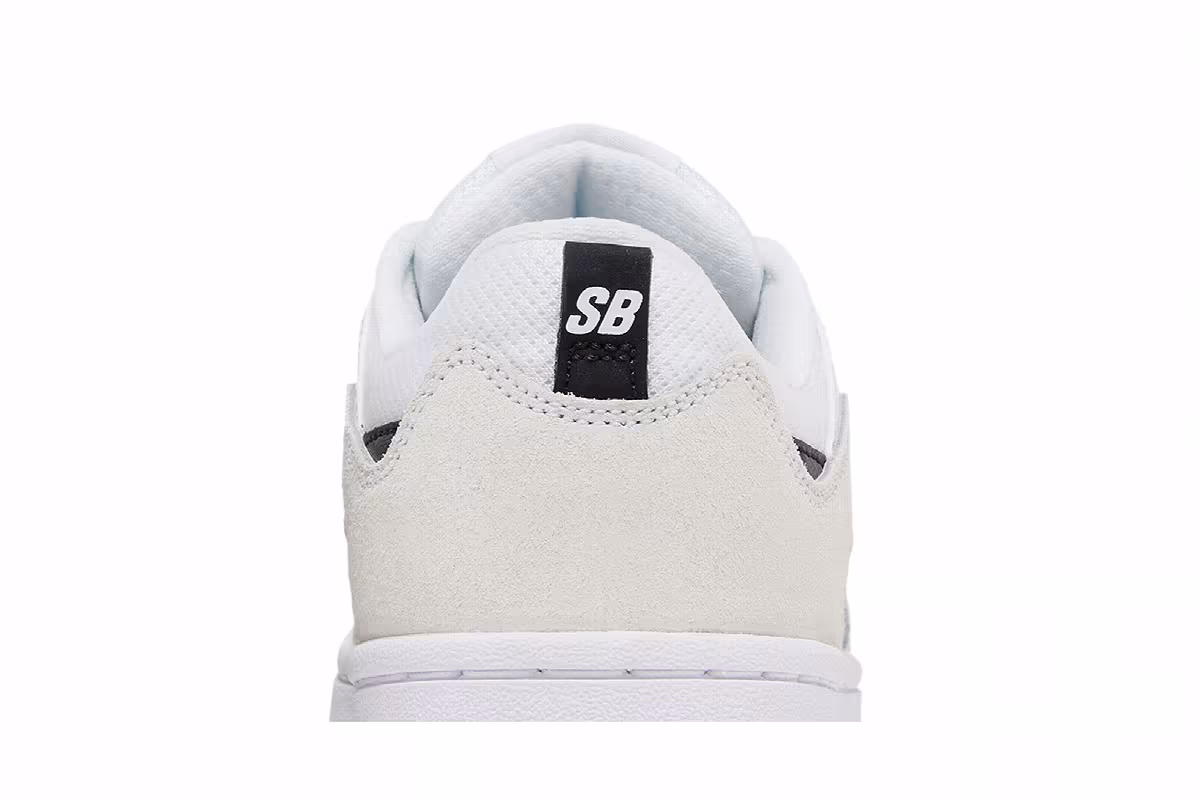 Nike Alleyoop SB GS White Black, view 8