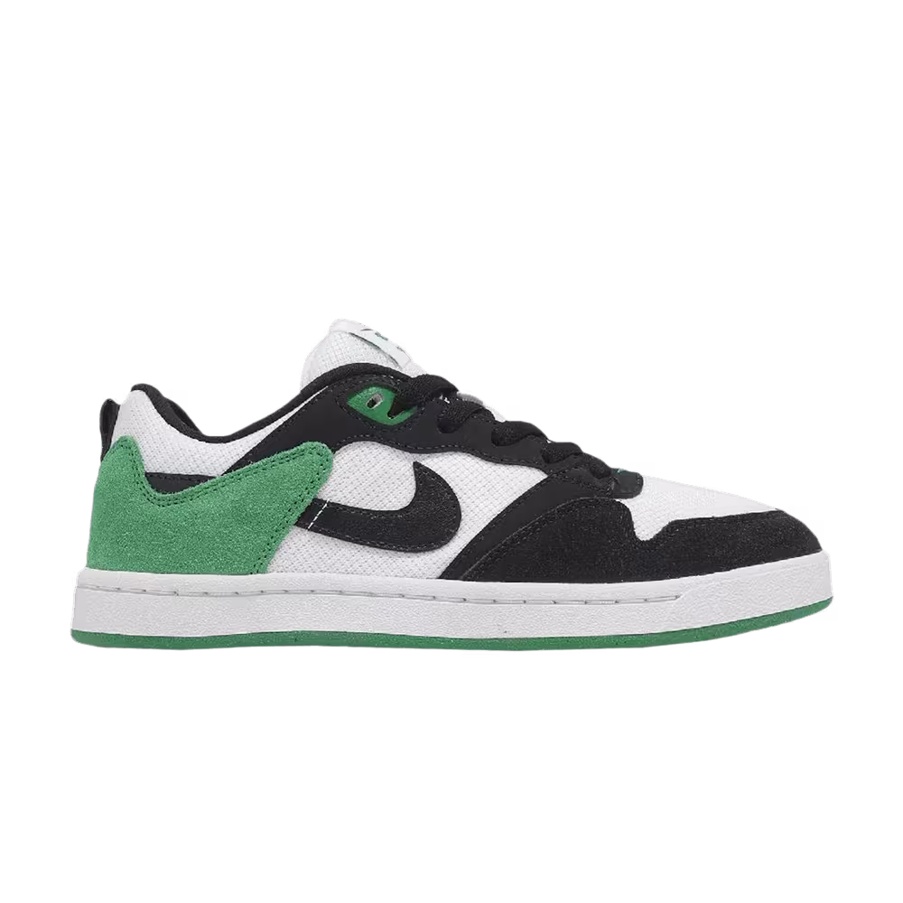 Nike Alleyoop SB GS White Black Classic Green