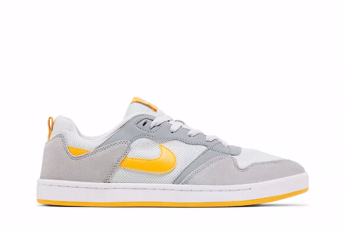 Nike Alleyoop SB Particle Grey University Gold, view 2
