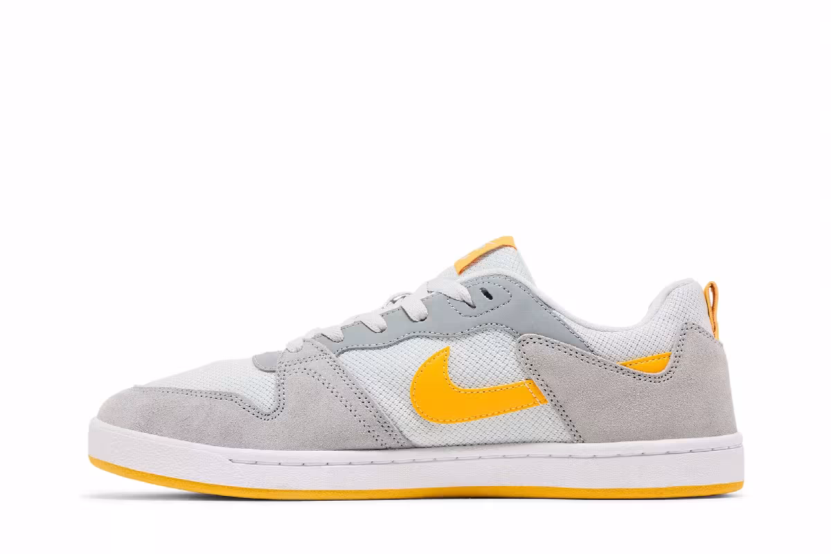 Nike Alleyoop SB Particle Grey University Gold, view 4