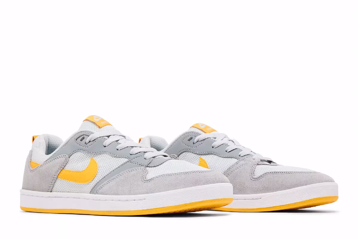 Nike Alleyoop SB Particle Grey University Gold, view 9