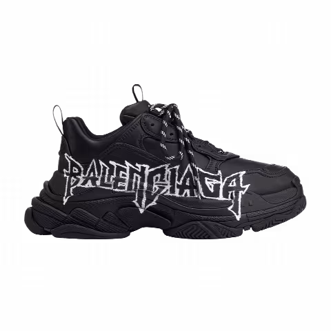 Balenciaga Triple S Sneaker 'DIY Metal - Black White'